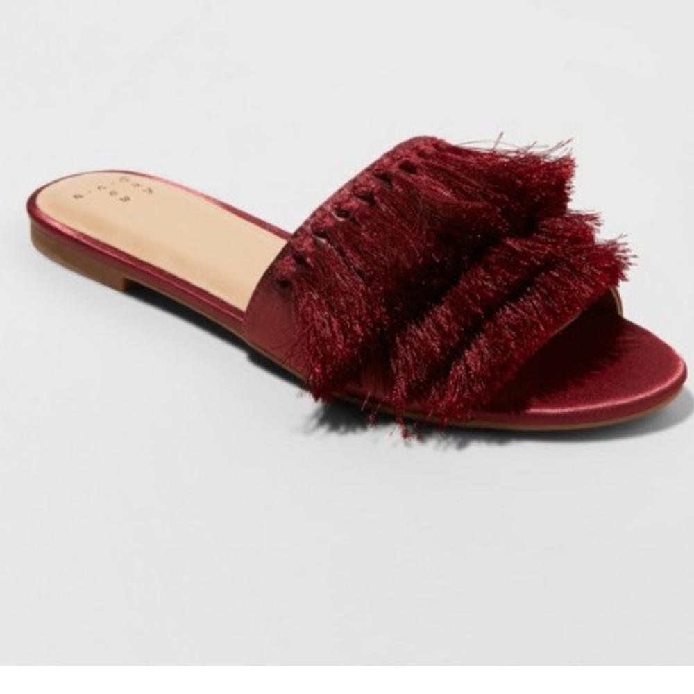 A New Day Red Tassel shoes 8.5